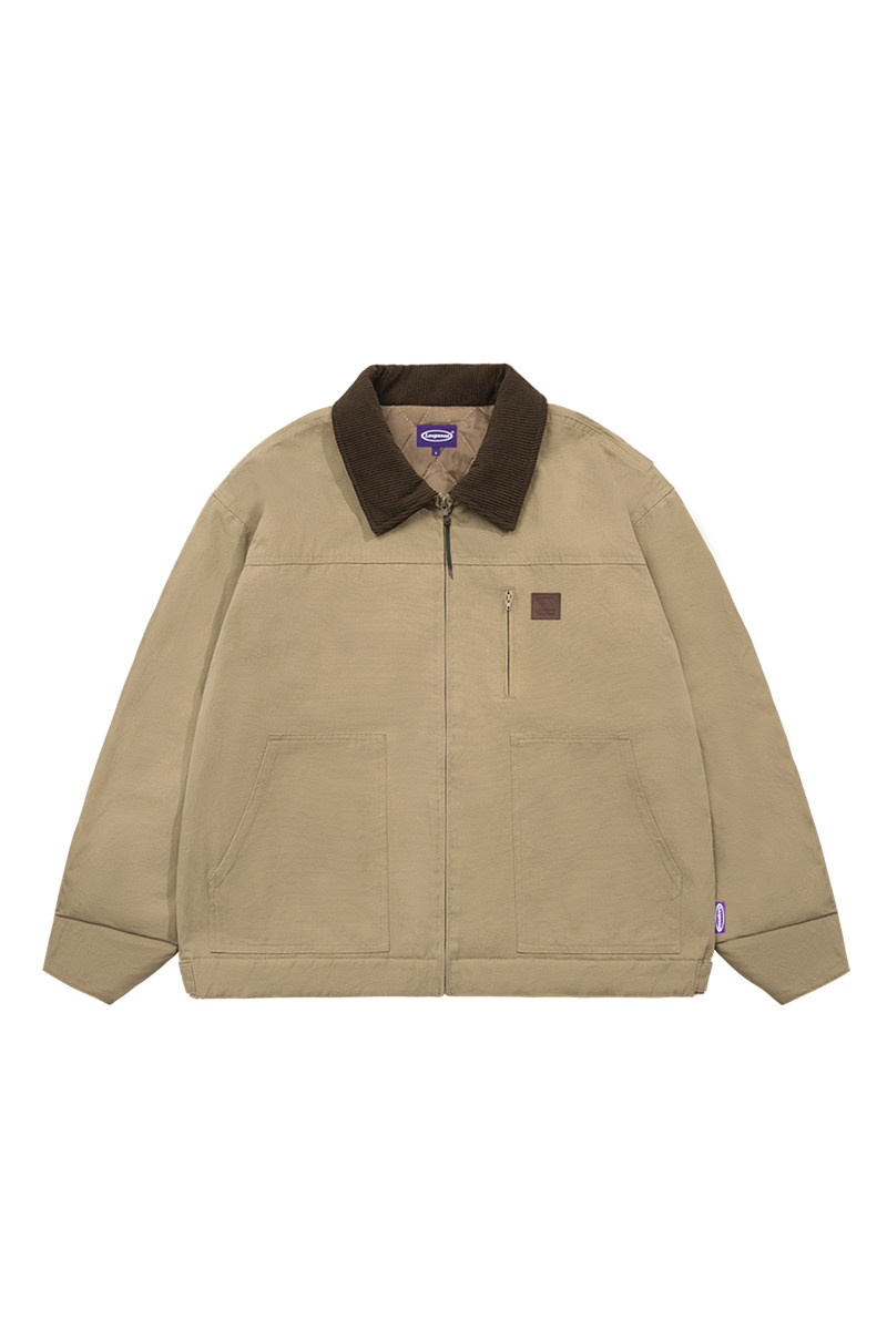 Washed Cargo Padded Jacket