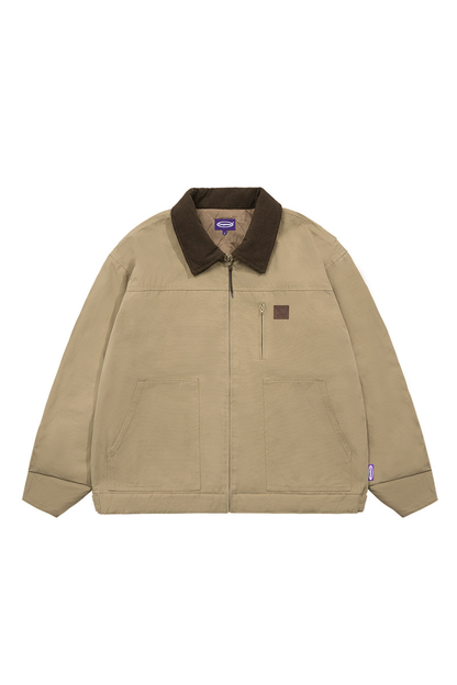 Washed Cargo Padded Jacket