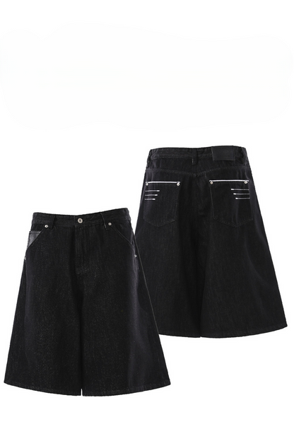 Raw Denim Shorts