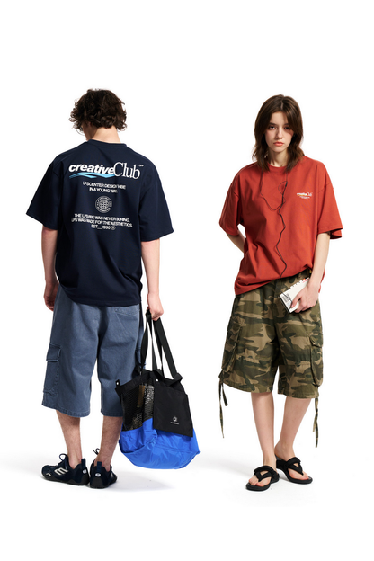 Vintage Contrast Graphic Tee