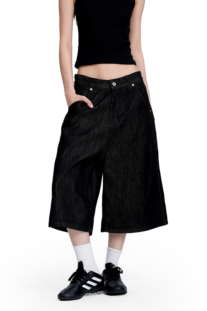 Raw Denim Shorts
