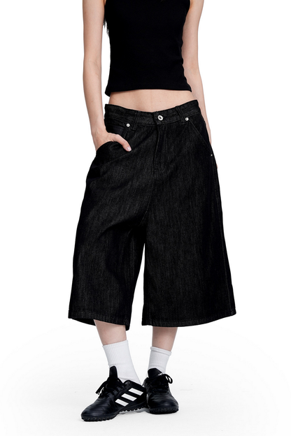 Raw Denim Shorts