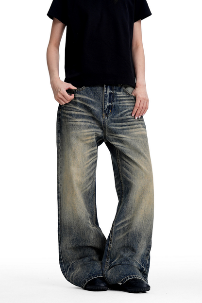 Whisker Barrel Jeans