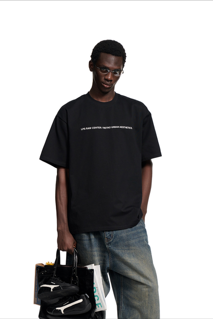 Full Back Letter T-Shirt