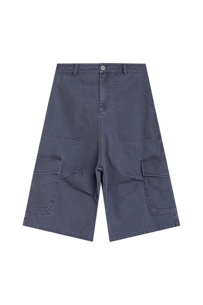 Wide Leg Cargo Capris