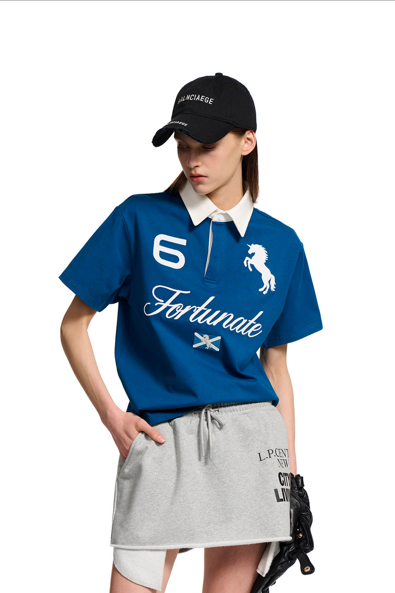 Warhorse Embroidered Polo Shirt