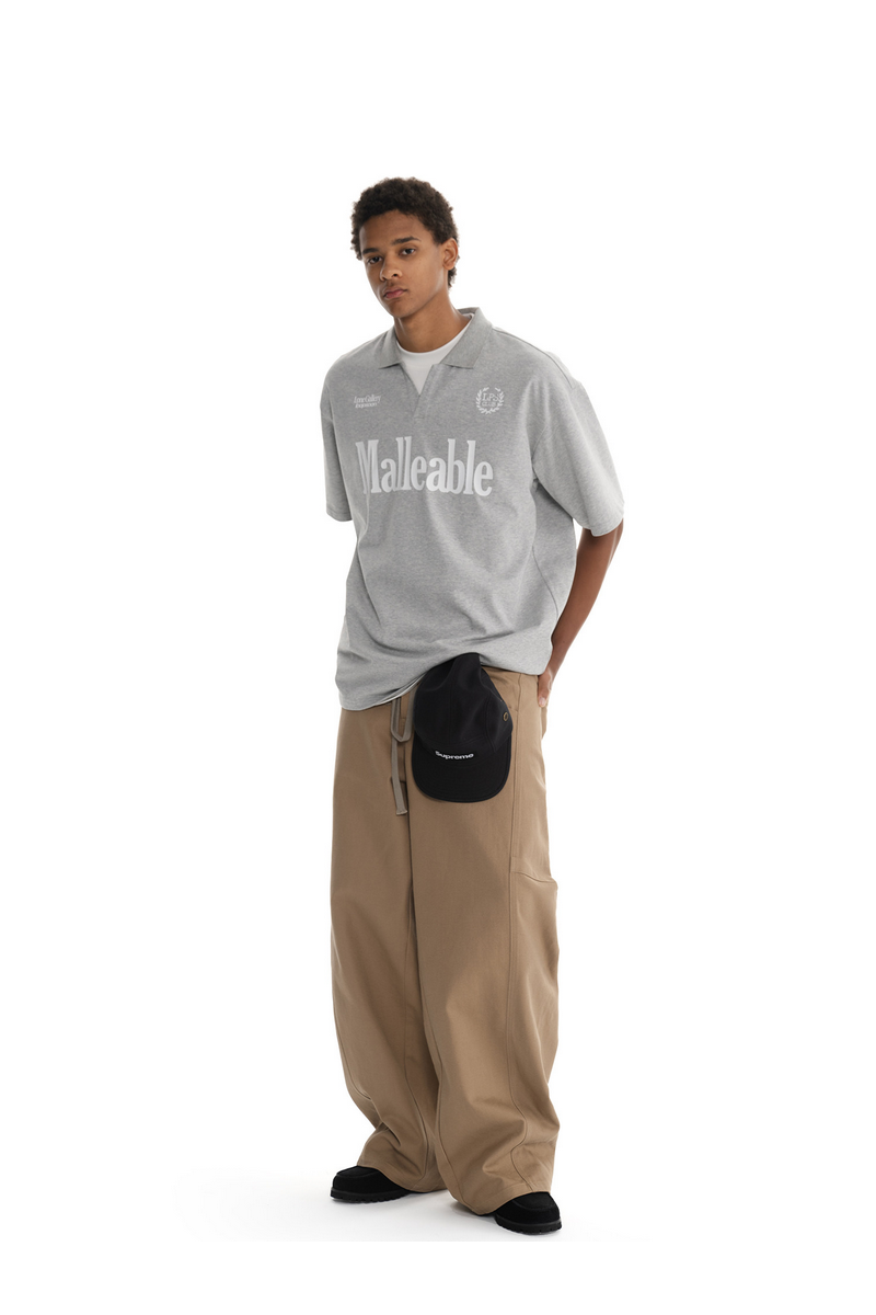 Polo Collar Jersey T-Shirt