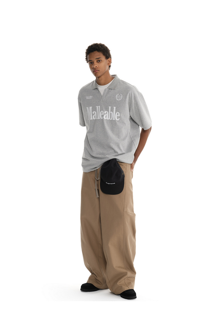 Polo Collar Jersey T-Shirt
