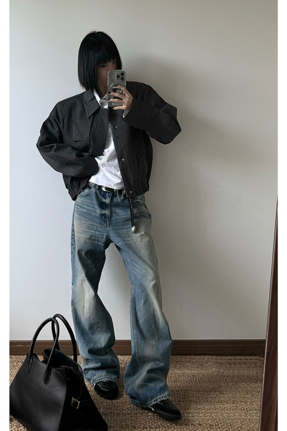 Baggy Washed Jeans