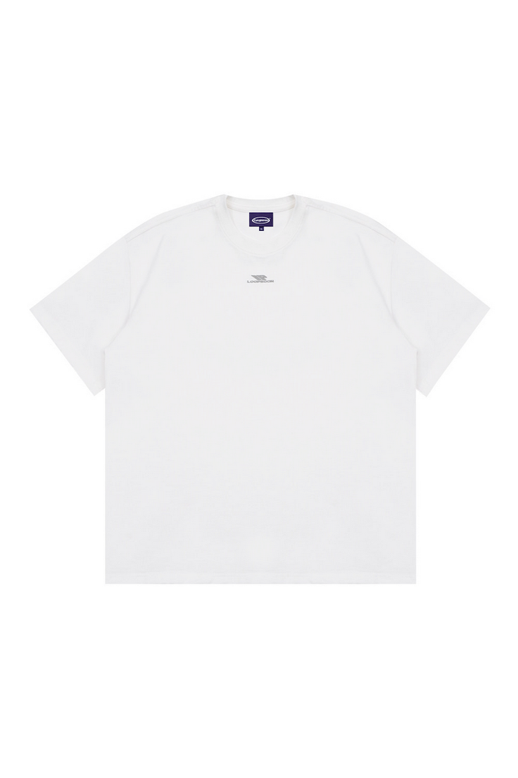 Small Logo Oversized T-Shirt — Loopsoon — view 3