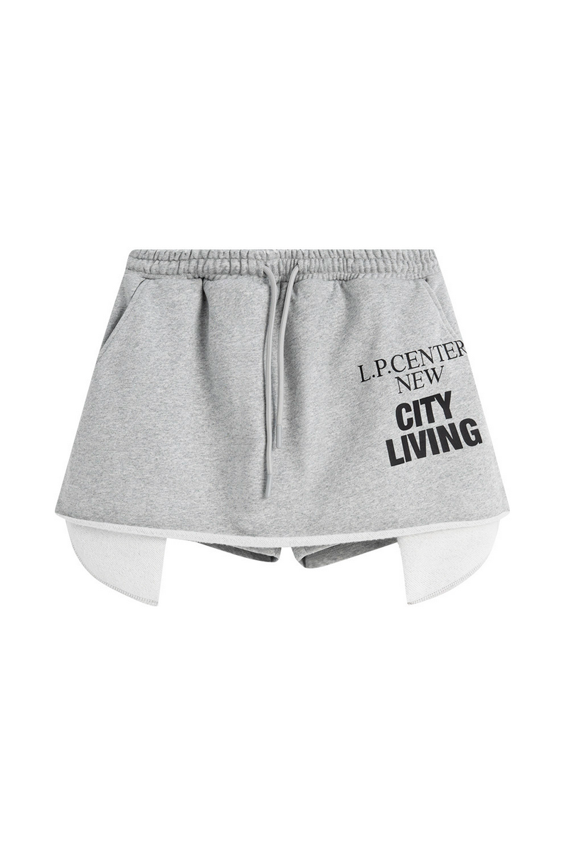 Badge Print Tracksuit Set