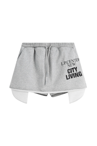 Badge Print Tracksuit Set