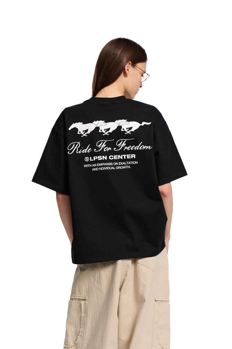 Warhorse Print T-Shirt