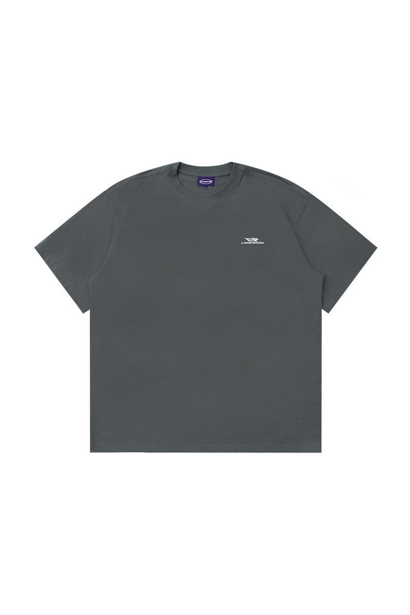 Heavyweight Letter Print T-Shirt
