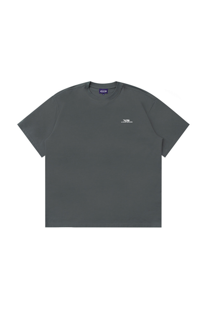 Heavyweight Letter Print T-Shirt