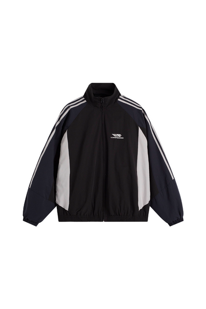 Striped Coach Jacket Set