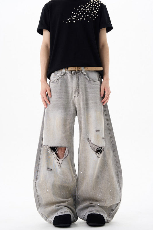 Paint Splatter Blade Jeans