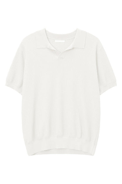 Minimalist Polo Short Sleeve Tee