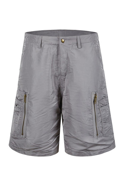 Multi Pocket Cargo Shorts