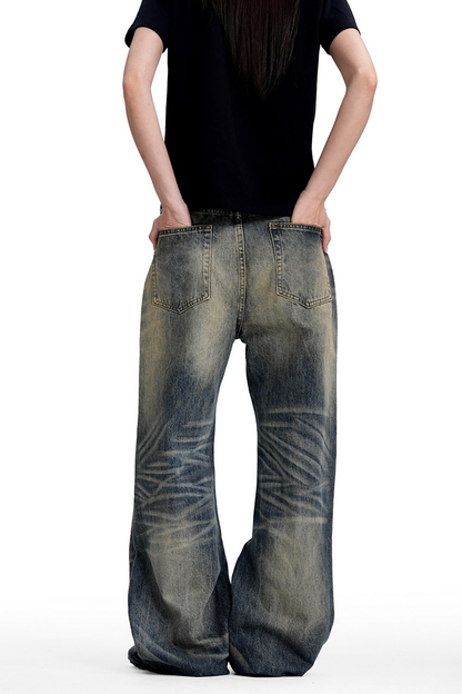 Whisker Barrel Jeans