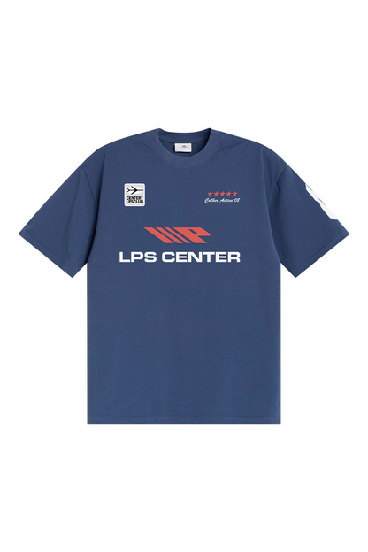 Racing Contrast Graphic Tee