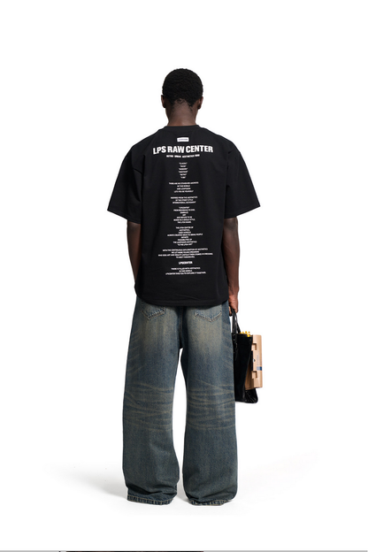 Full Back Letter T-Shirt