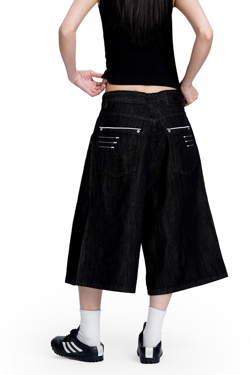 Raw Denim Shorts