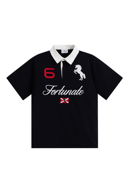 Warhorse Embroidered Polo Shirt