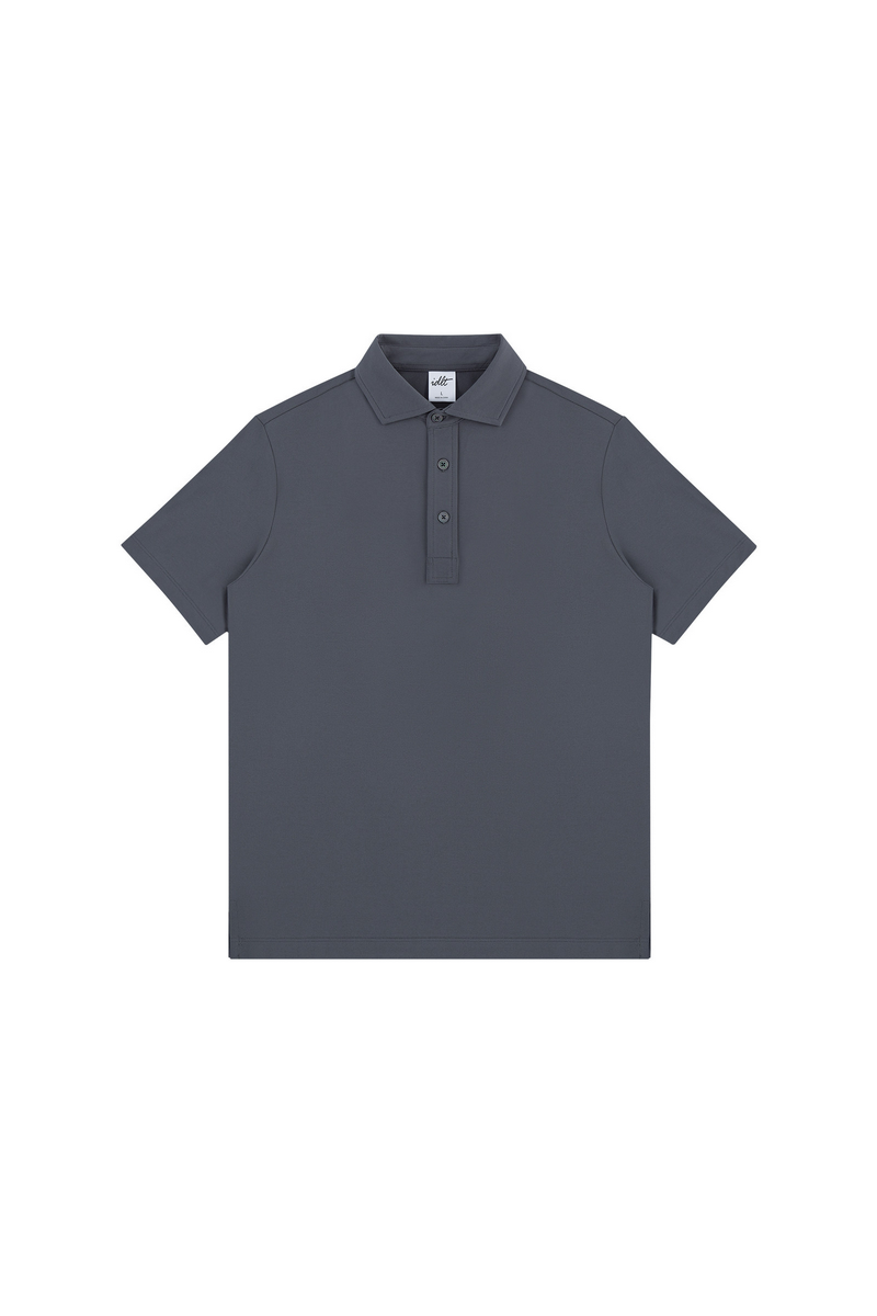 Silk Linen Polo Shirt