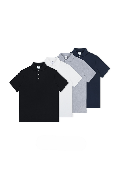 Pique Cotton Polo Shirt