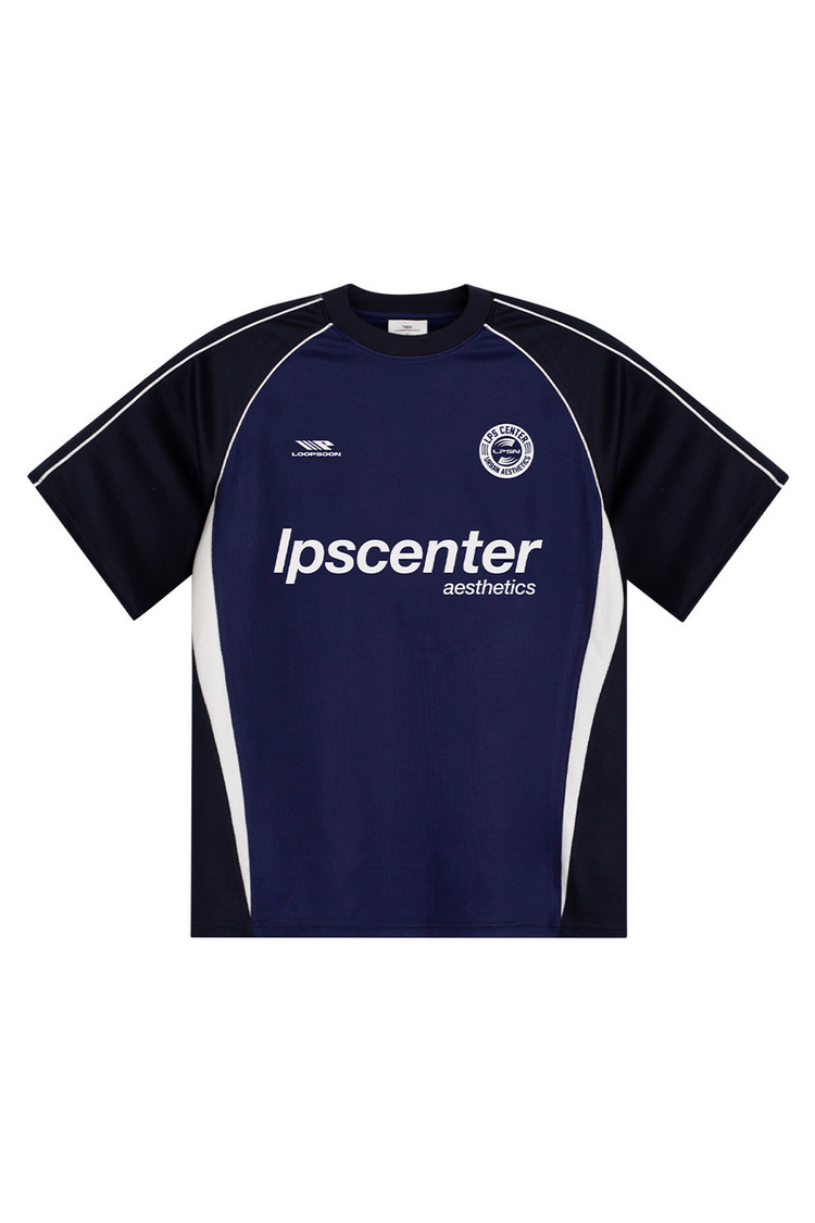 Contrast Graphic Sports Tee — Loopsoon — view 3