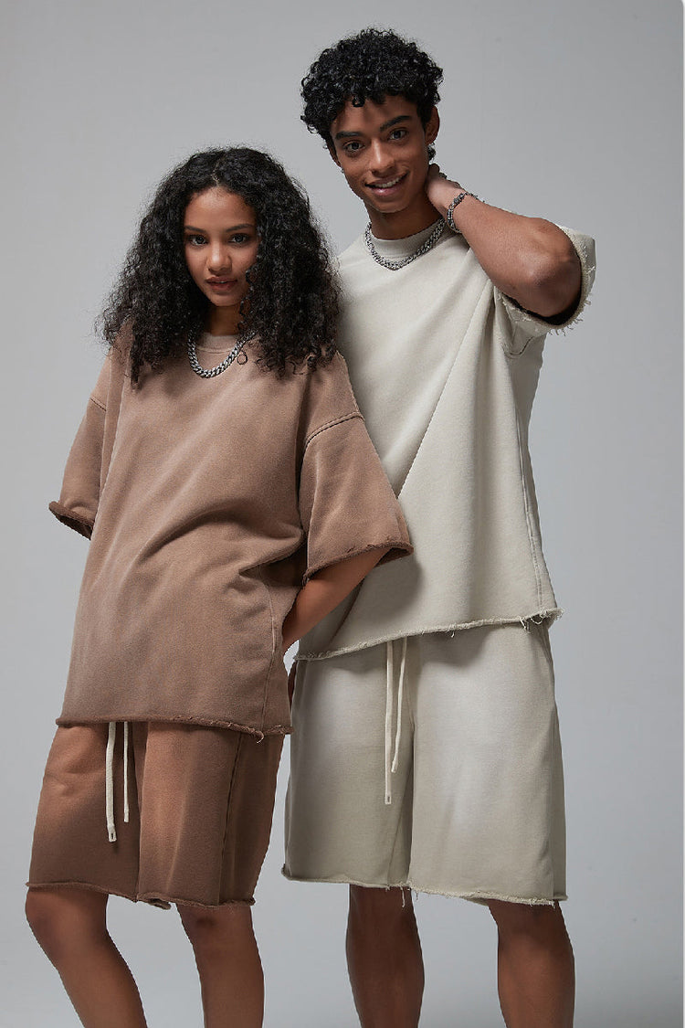 Spray Dye Cut Shorts — Trenqor Basics