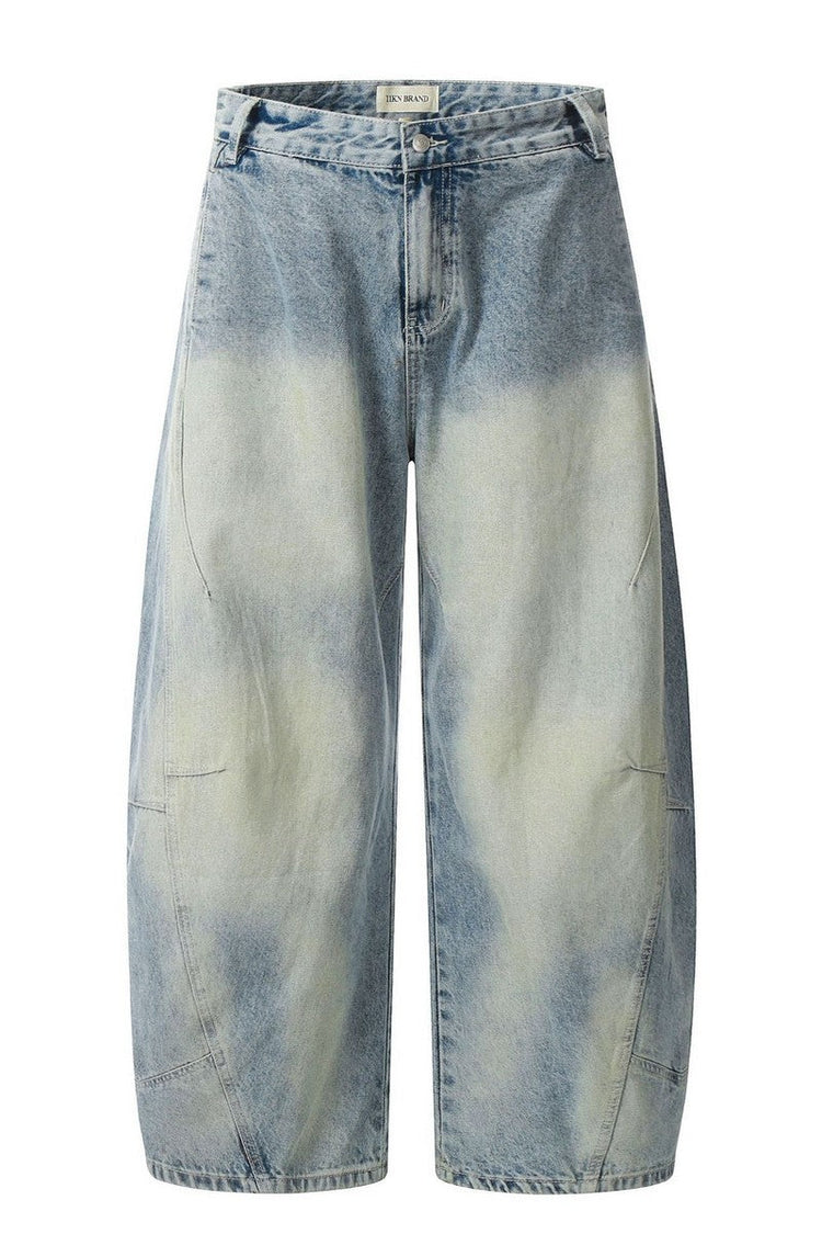 Light Blue Wide-Leg Jeans — Trenqor Basics — view 5