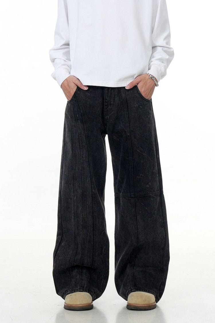 Washed Pocket Work Jeans — Trenqor Basics