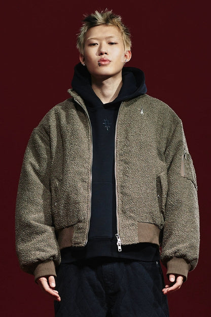 Thickened Oversized MA1 Jacket