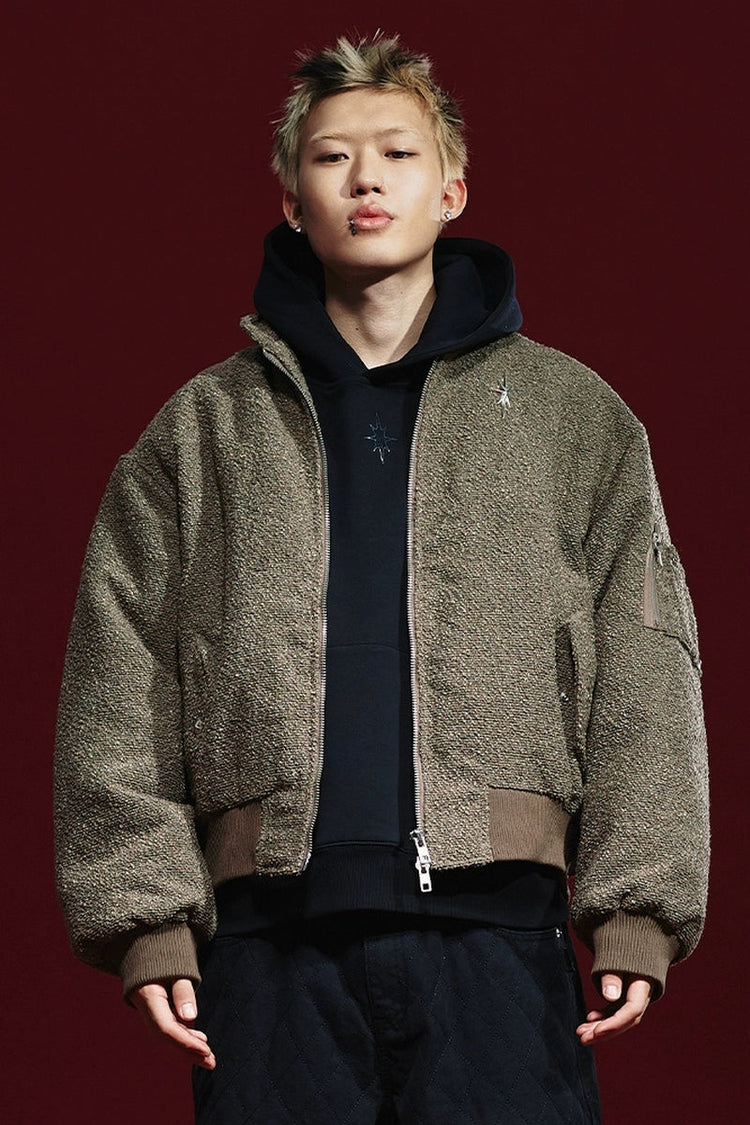 Thickened Oversized MA1 Jacket — Remedy