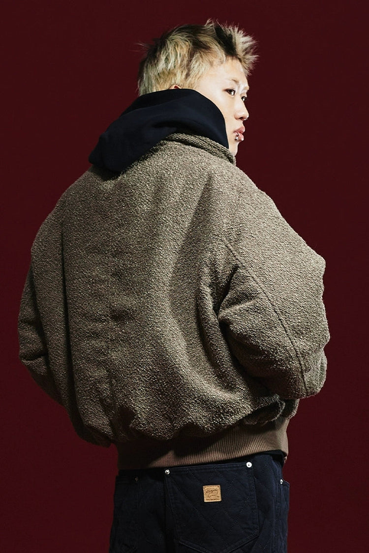 Thickened Oversized MA1 Jacket — Remedy — view 5