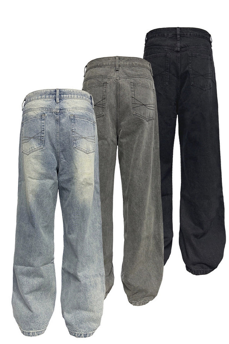 Classic Washed Jeans — JCAESAR — view 5