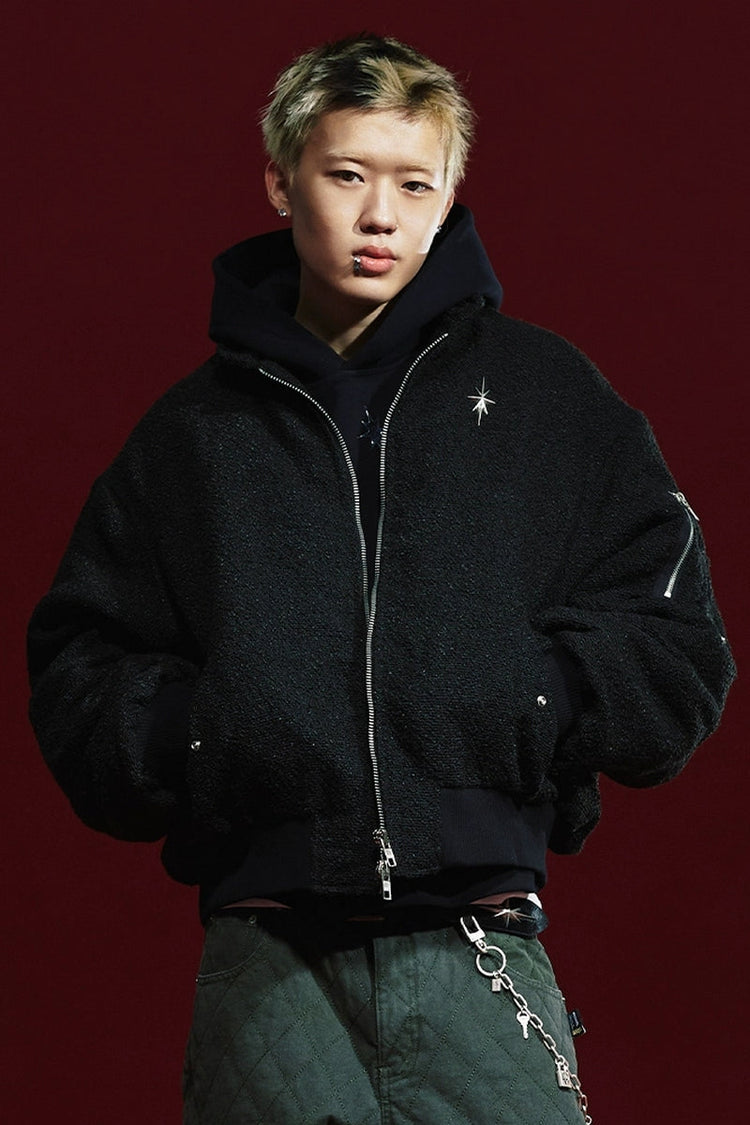 Thickened Oversized MA1 Jacket — Remedy — view 2