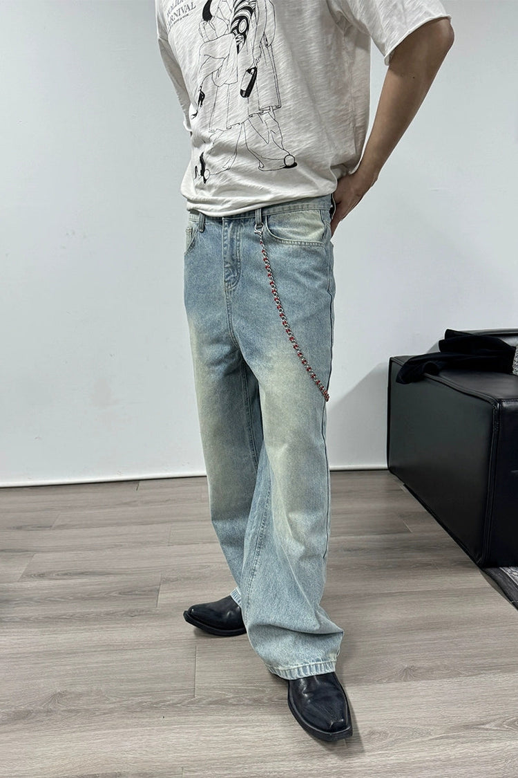 Classic Washed Jeans — JCAESAR — view 4