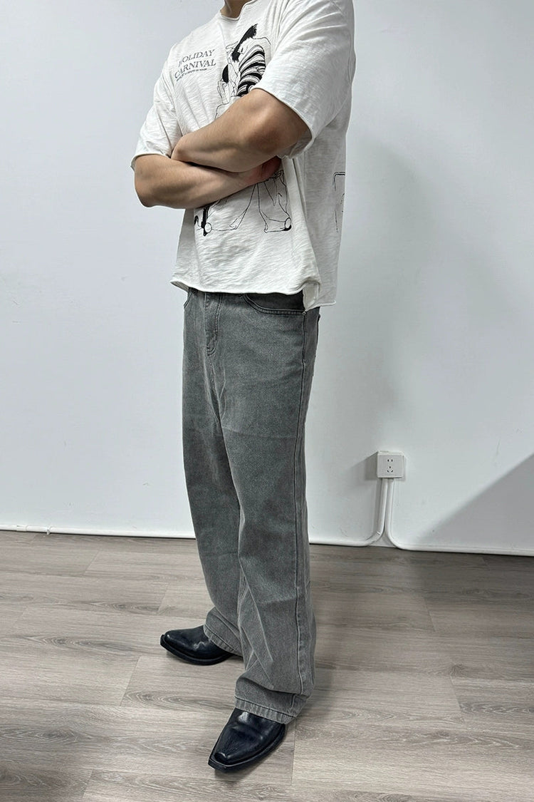Classic Washed Jeans — JCAESAR — view 7