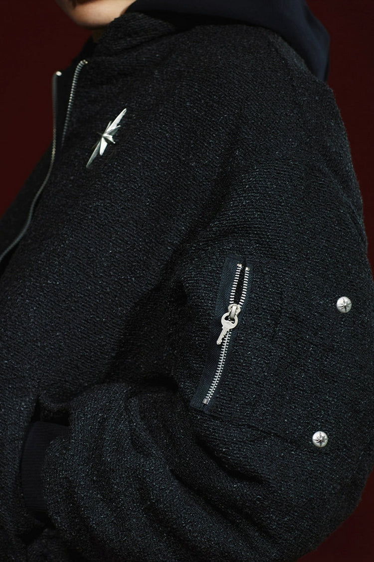 Thickened Oversized MA1 Jacket — Remedy — view 4