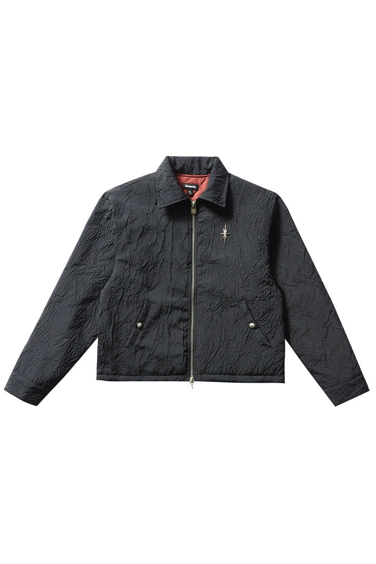 Starburst Wrinkled Oversized Jacket — Remedy — view 6