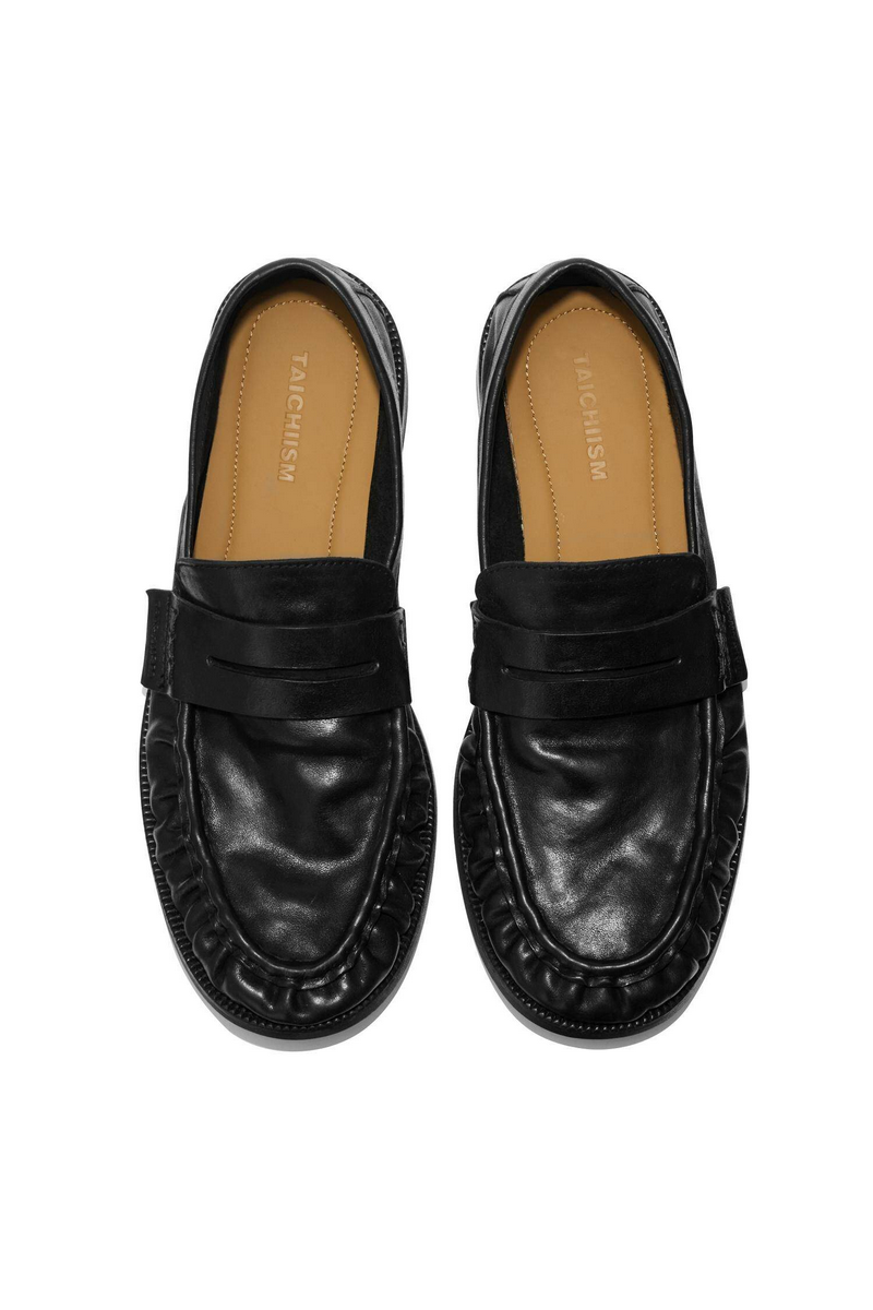 Washed Horsehide Loafers