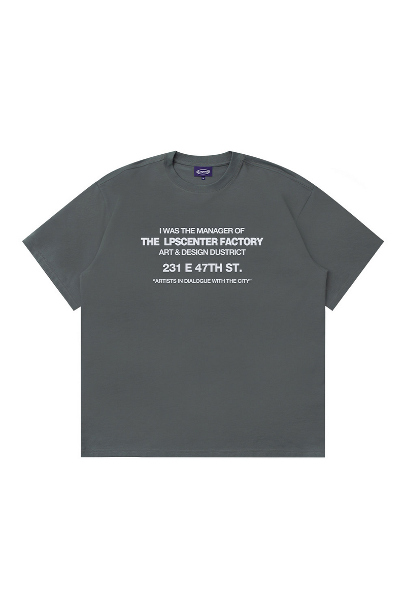 Vintage Letter Print T-Shirt