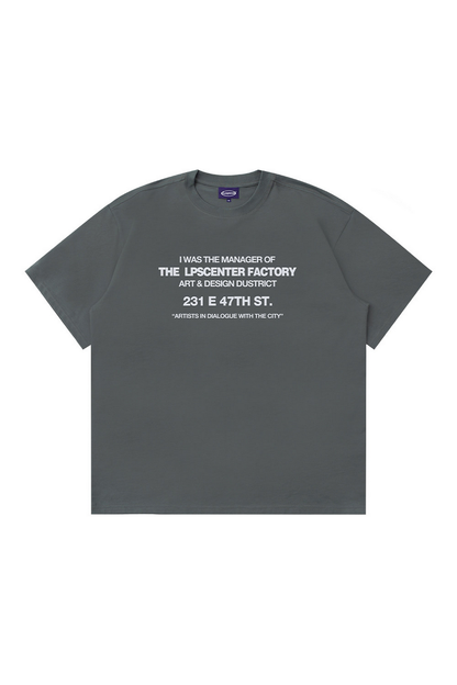 Vintage Letter Print T-Shirt