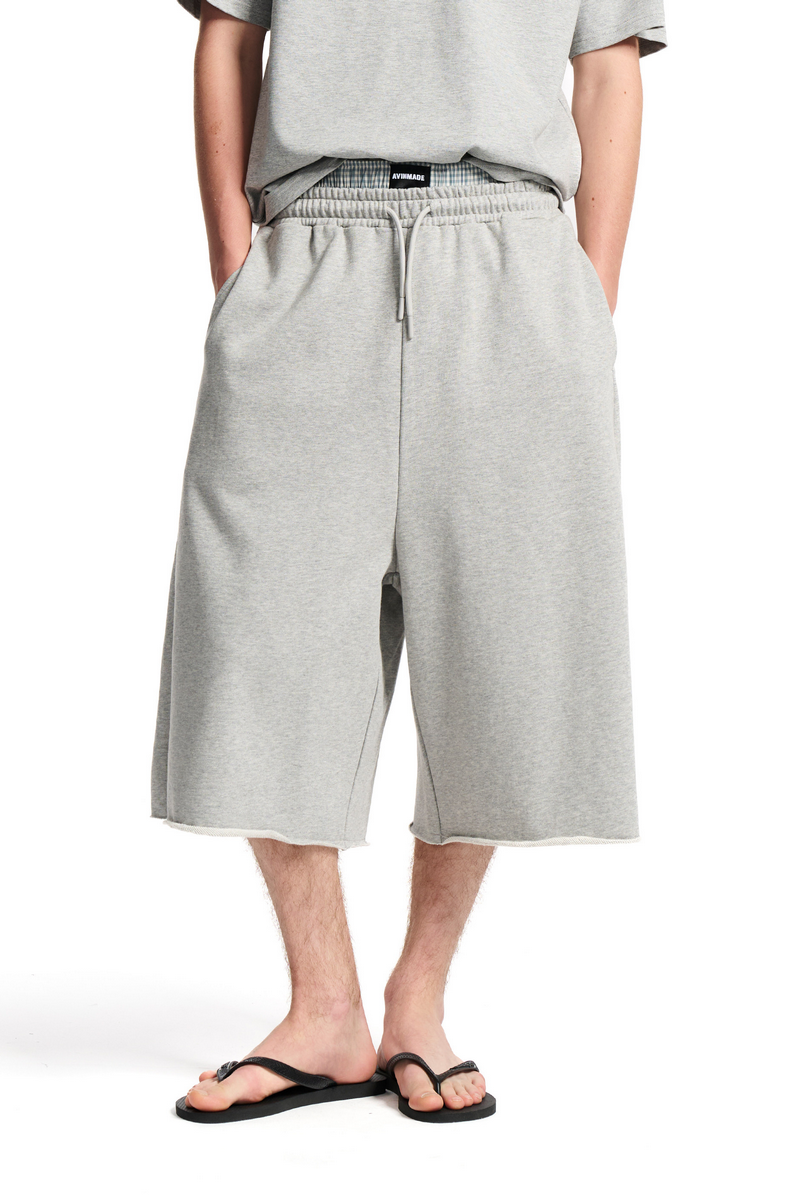 Drawstring Cropped Shorts