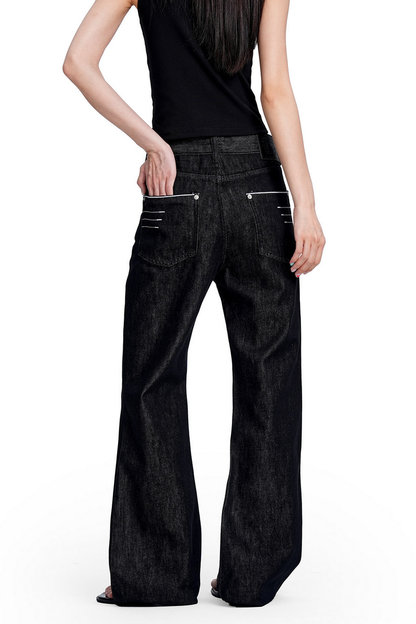 Selvedge Embroidered Jeans