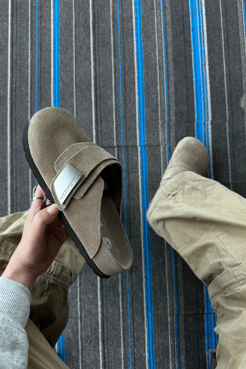 Leather Mule Clogs