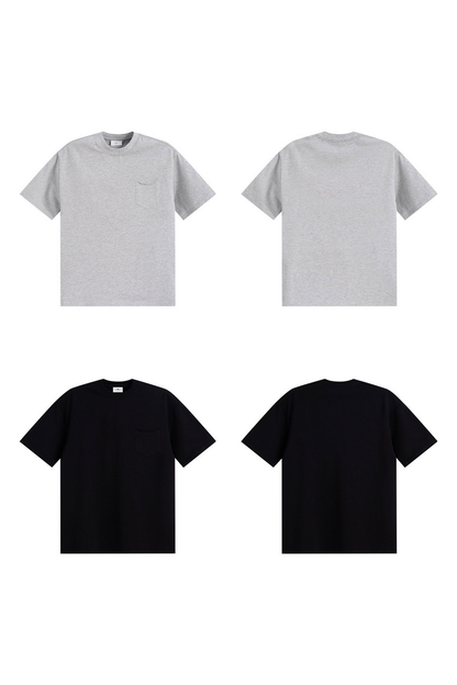 Distressed Pocket Tee
